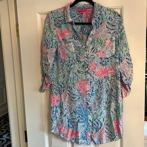 Lilly Pulitzer size Small cover-up